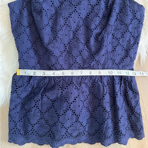 Lilly pulitzer lace peplum tank top - Picture 11 of 13